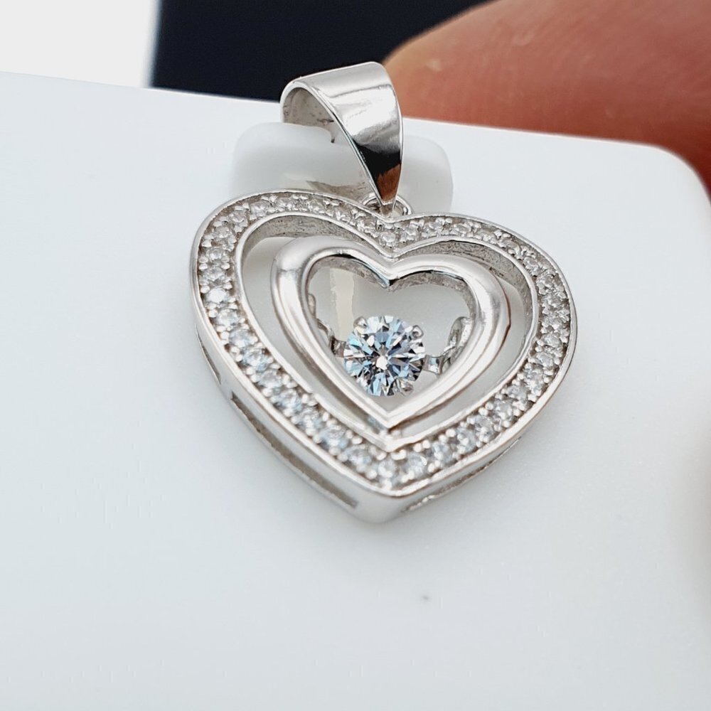 925 Sterling Silver Luxury Cz Pendant Best For Gift Rjus2041 74$